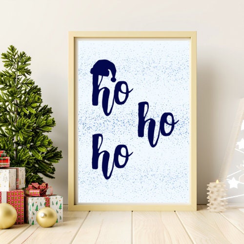 Deck the Halls! Christmas Print Set of 3, Xmas Wall Art, Trendy Decor, Digital Download - Holiday Print Ensemble for Festive Home Ambiance.